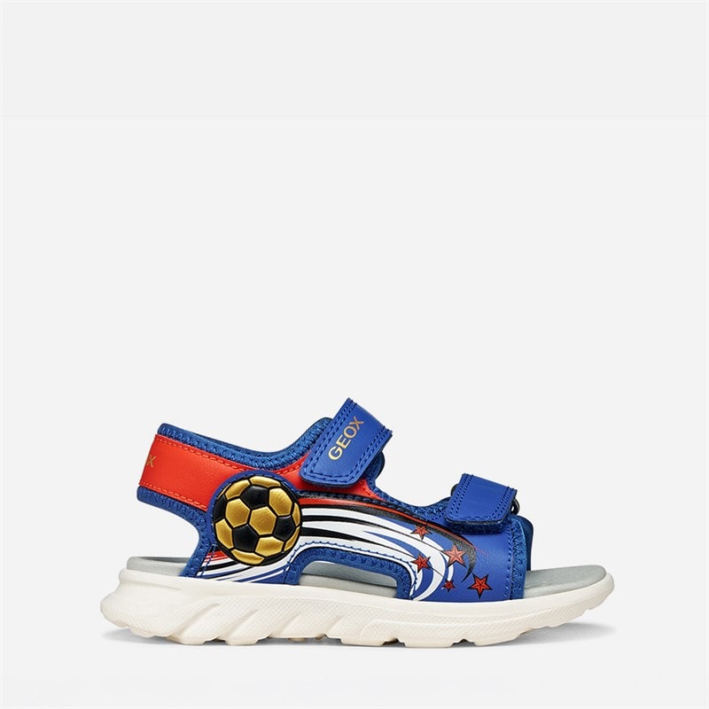 GEOX spædBørn Drenge Airadyum sandaler Royal/Rød