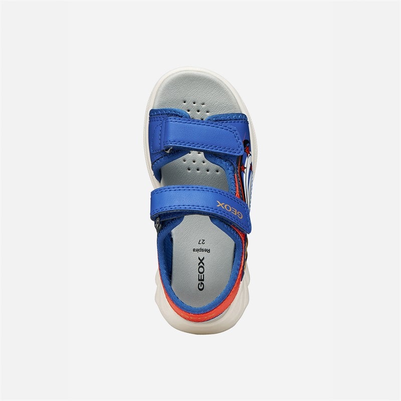 GEOX spædBørn Drenge Airadyum sandaler Royal/Rød - Billede 4