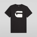 G-STAR Herre Logo Slim T Shirt Sort
