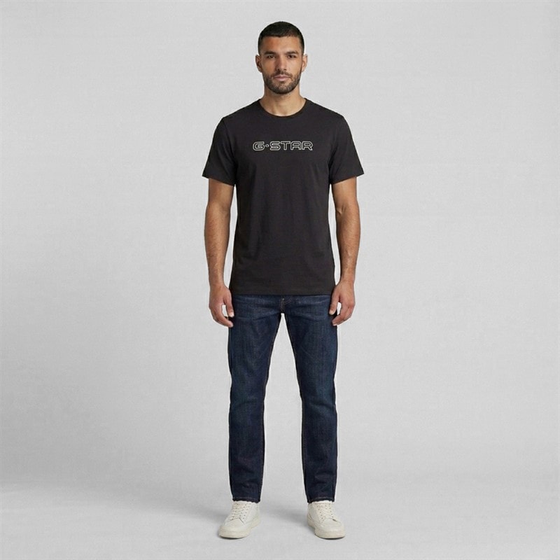 G-STAR Herre Slim T-shirt Sort - Billede 2