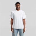 G-STAR Herre Bryst Logo T-shirt Hvid