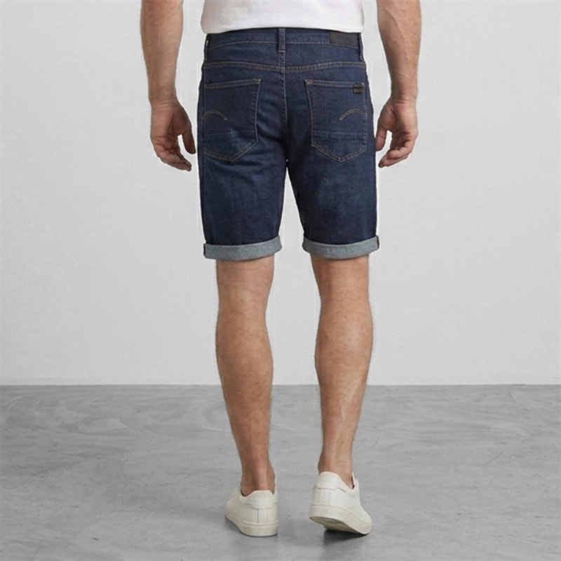 G-STAR Herre 3301 Slim Shorts Blå - Billede 2