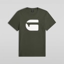 G-STAR Herre Logo Slim T Shirt Grøn