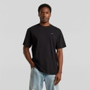 G-STAR Herre Bryst Logo T-shirt Sort