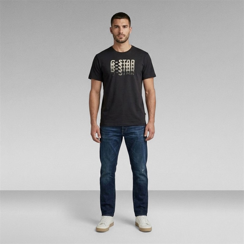 G-STAR Herre Falmet T-shirt Sort - Billede 2