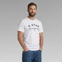 G-STAR Herre Logo T-shirt Hvid