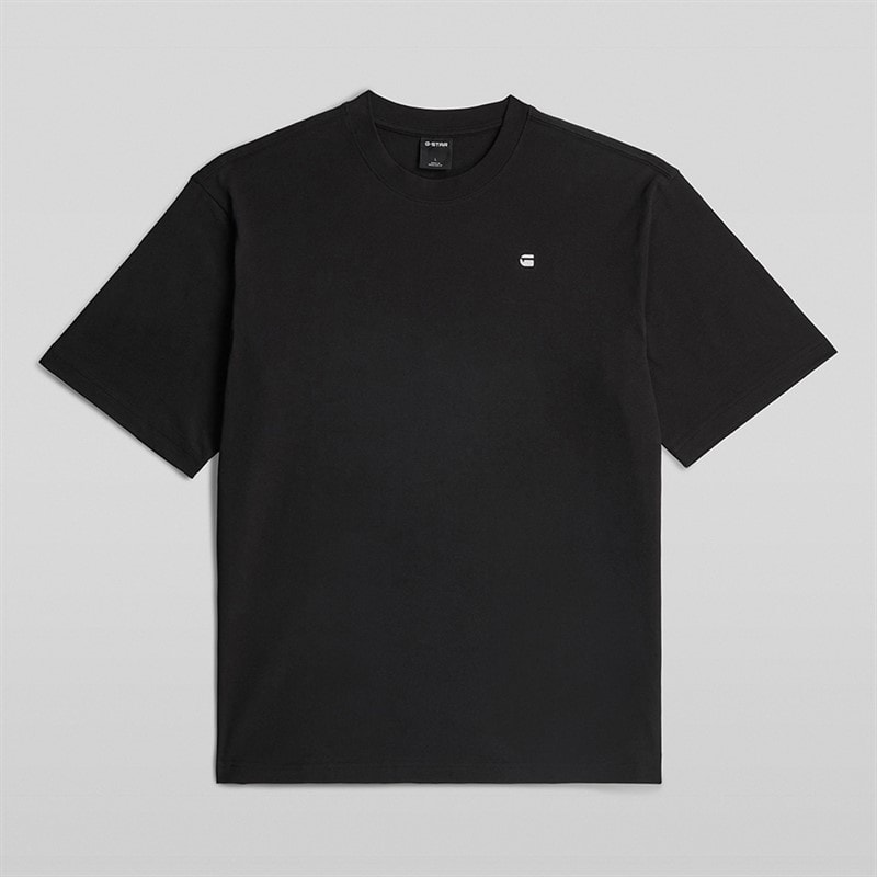 G-STAR Herre Boxy T-shirt Mørk Sort Dk Black - Billede 2