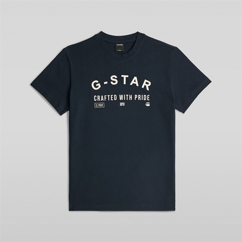 G-STAR Herre Logo T-shirt Salute - Billede 2
