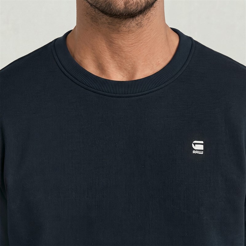 G-STAR Herre Core Sweatshirt Blå - Billede 3