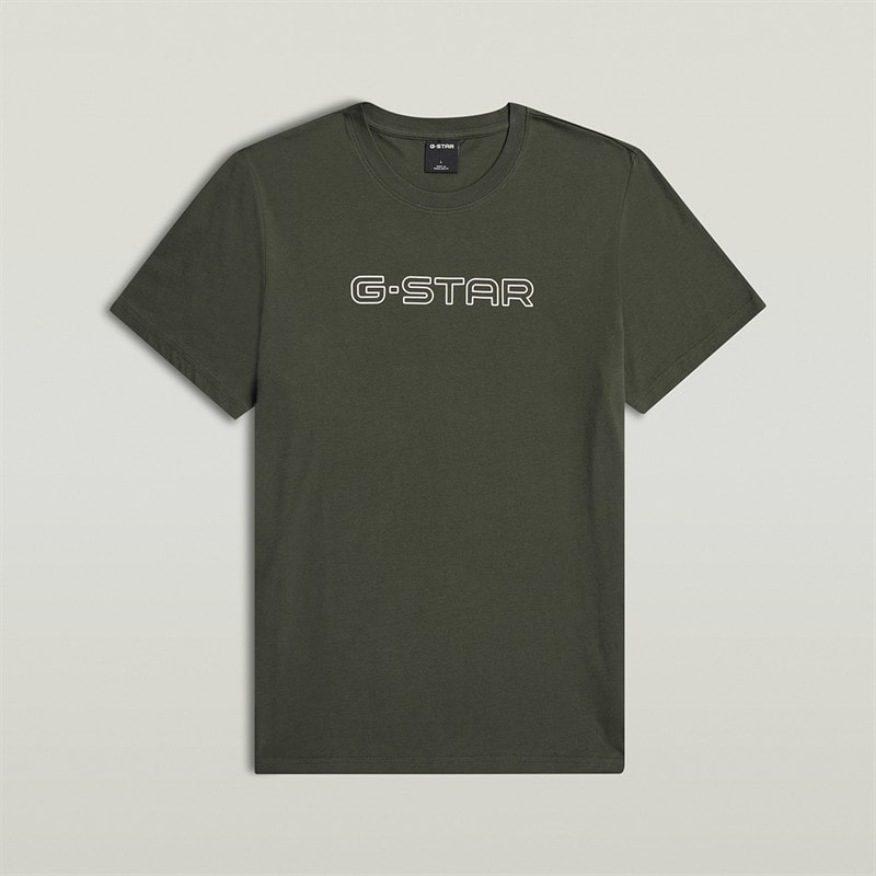 G-STAR Herre Slim T Shirt Grå - Billede 2