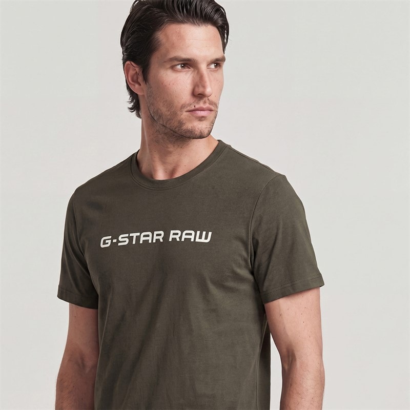 G-STAR Herre Slim T Shirt Mørkegrå - Billede 3