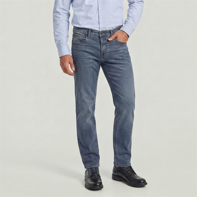 G-STAR Herre 3301 Straight Leg Jeans Mellemblå