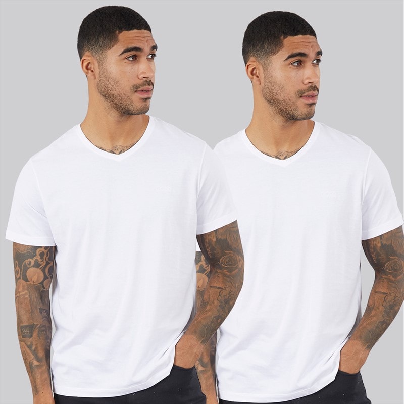 Hugo Boss Herre Pizza T-shirt Hvid