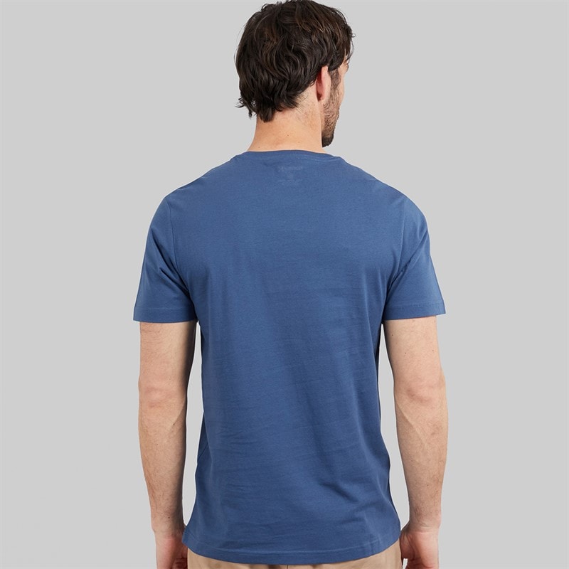 Hurley Herre Dessert Trippin Grafik T-shirt Industrial Blue - Billede 2
