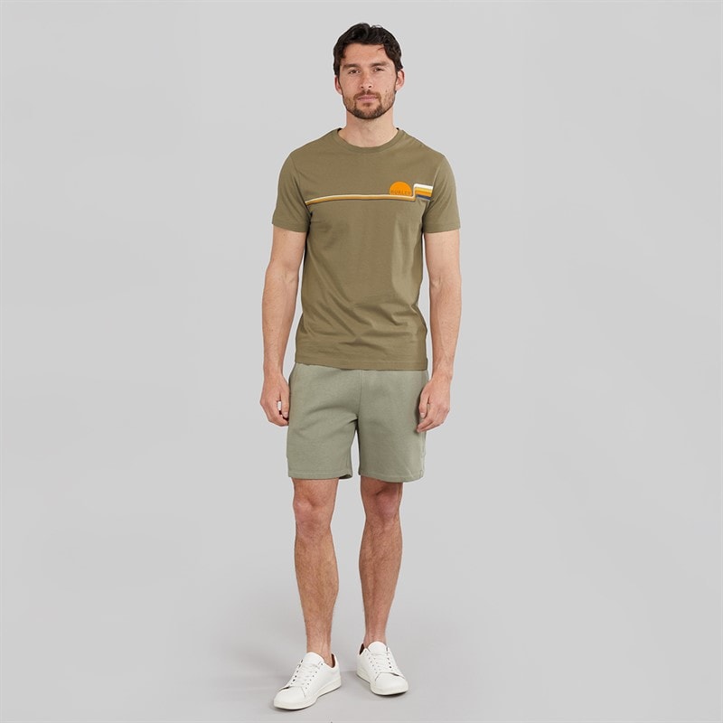 Hurley Herre Econolines Grafisk T-shirt Olive/Khaki - Billede 4