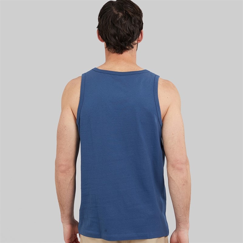 Hurley Herre Grafisk Vest Industrial Blue - Billede 2