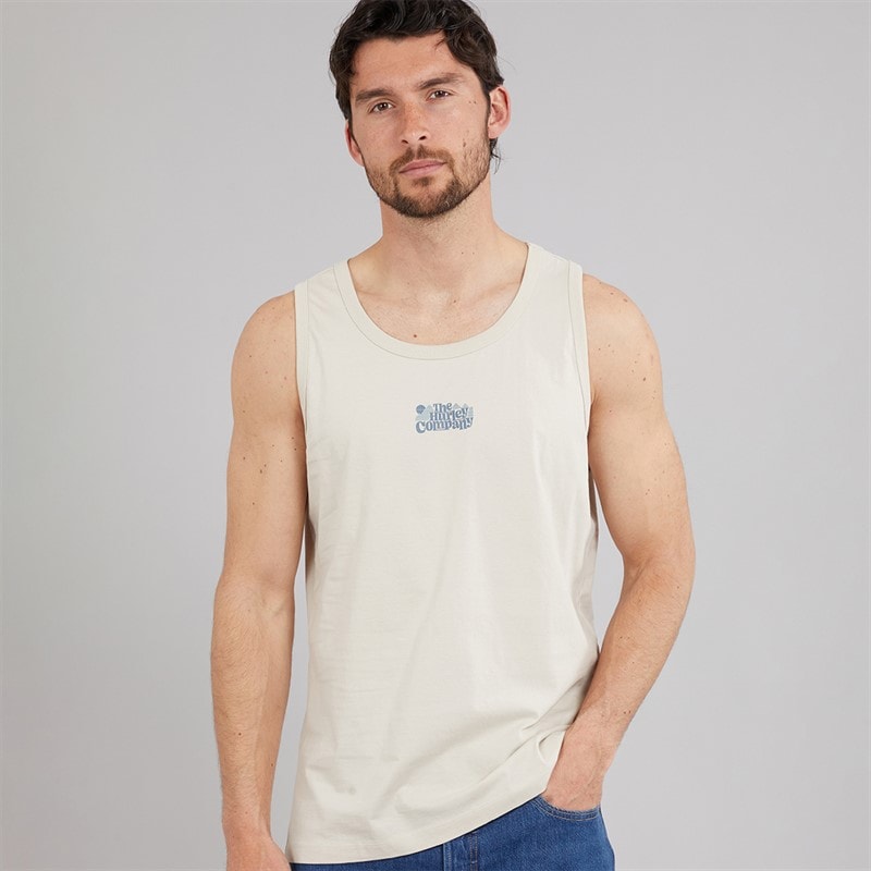 Hurley Herre 90'er Grafisk Vest Ivory - Billede 2
