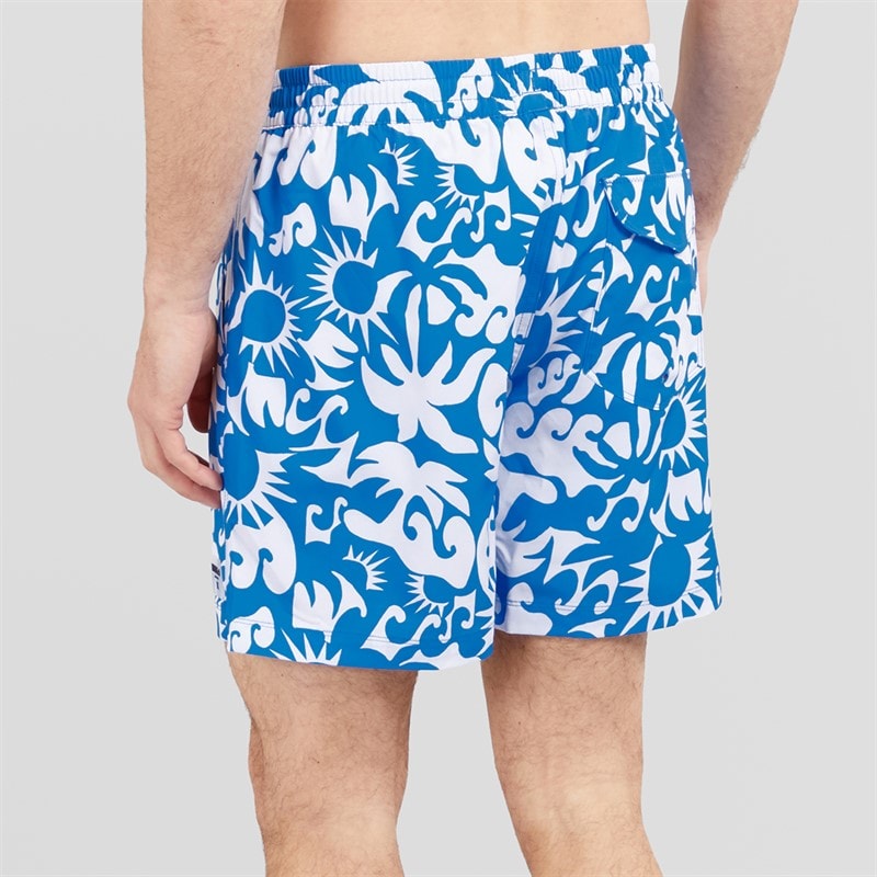 Hurley Herre Solrige Strand Volley Svømme Shorts Blå - Billede 2