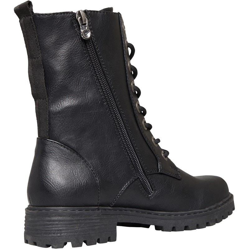 Blowfish Dame Ruffle Støvler Sort Bronco - Billede 4