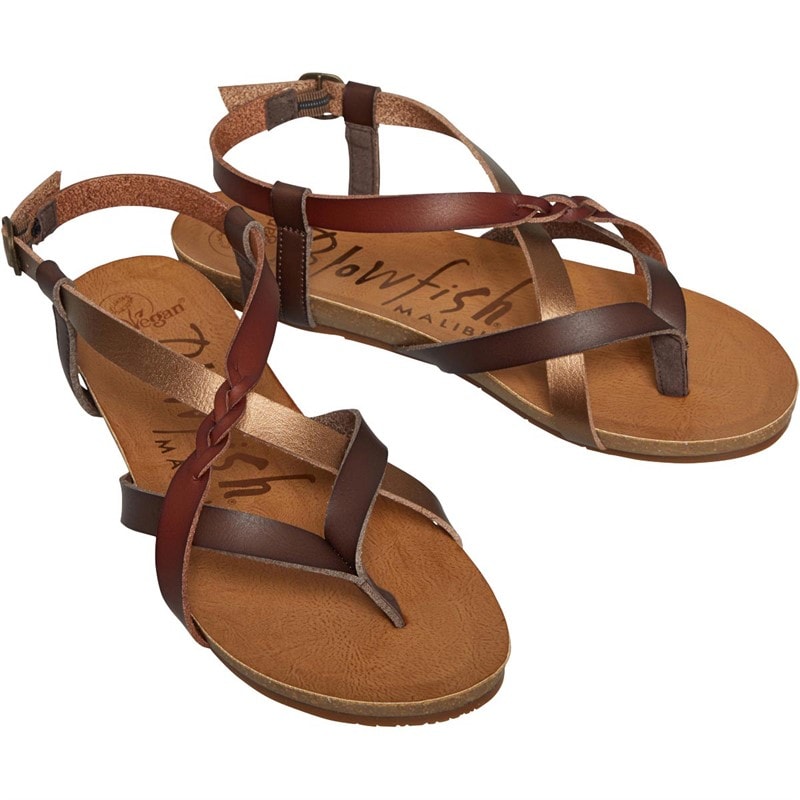Blowfish Dame Sandaler Mørk Brun - Billede 2
