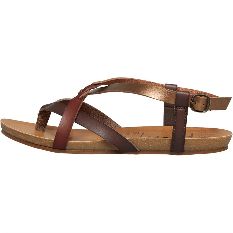 Blowfish Dame Sandaler Mørk Brun - Billede 3