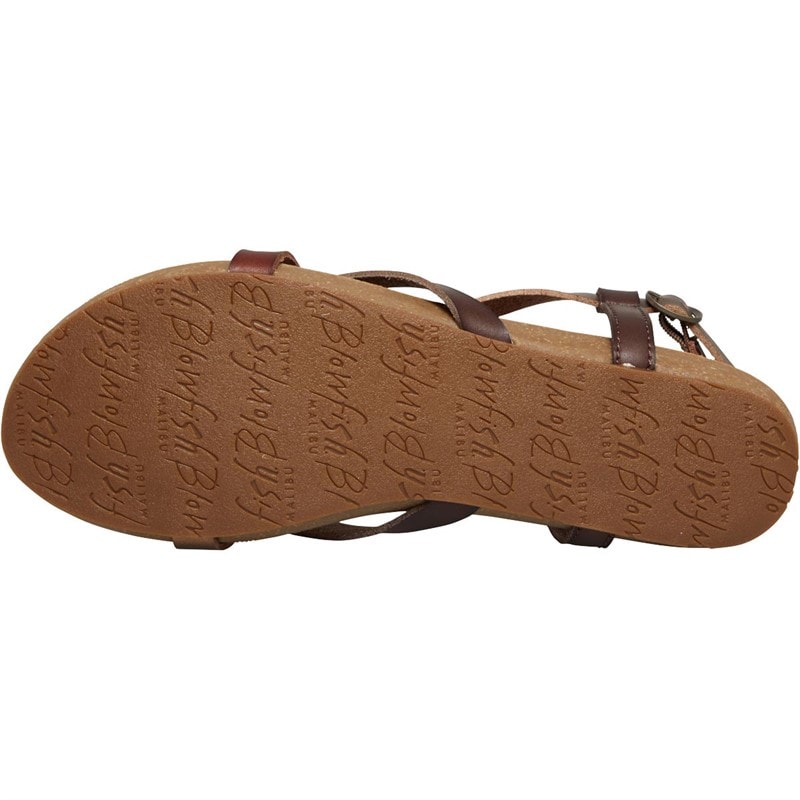 Blowfish Dame Sandaler Mørk Brun - Billede 4
