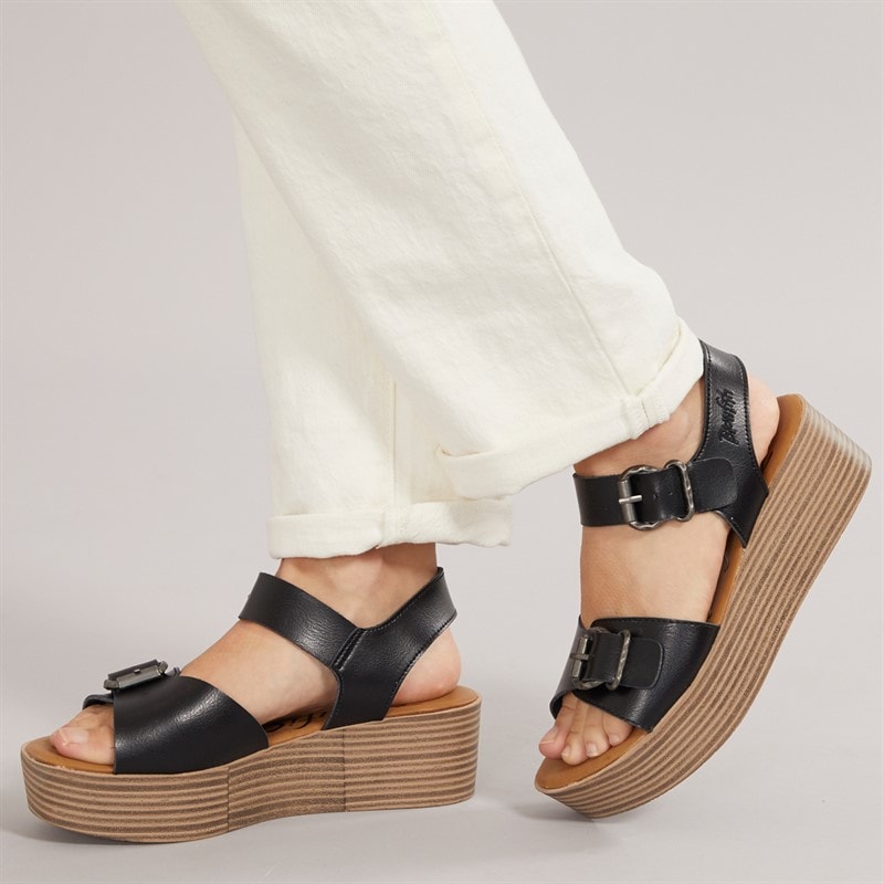 Blowfish Dame Leeds Sandaler Sort - Billede 1