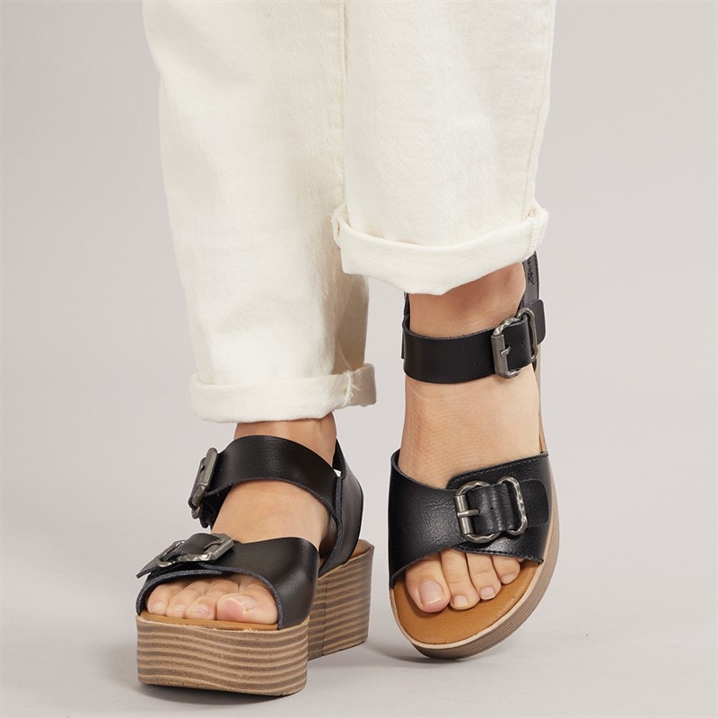 Blowfish Dame Leeds Sandaler Sort - Billede 5