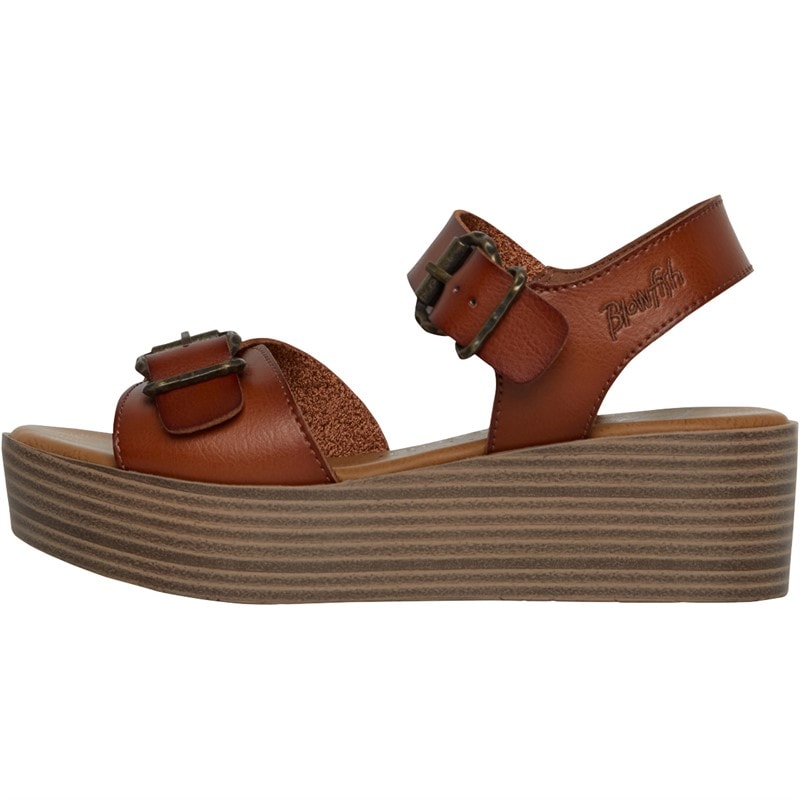 Blowfish Dame Leeds Platform Sandaler Brun - Billede 2