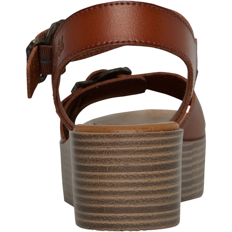 Blowfish Dame Leeds Platform Sandaler Brun - Billede 4