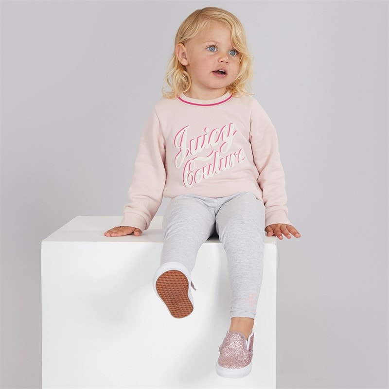 Juicy Couture Piger Infant Træningstøj Bleg Lyserød