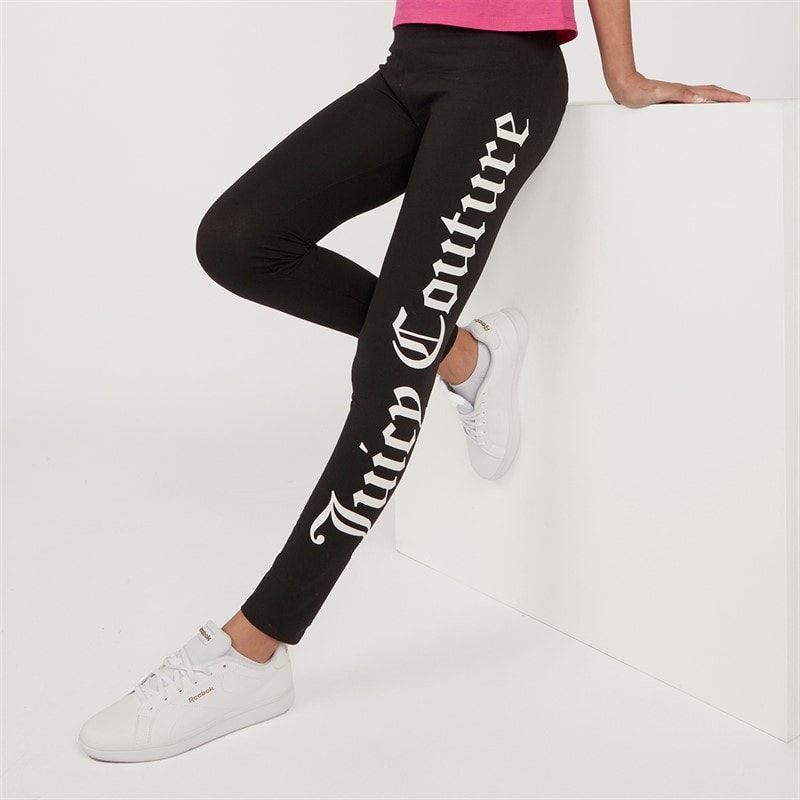 Juicy Couture Piger Legging Gamachebukser Sort - Billede 1