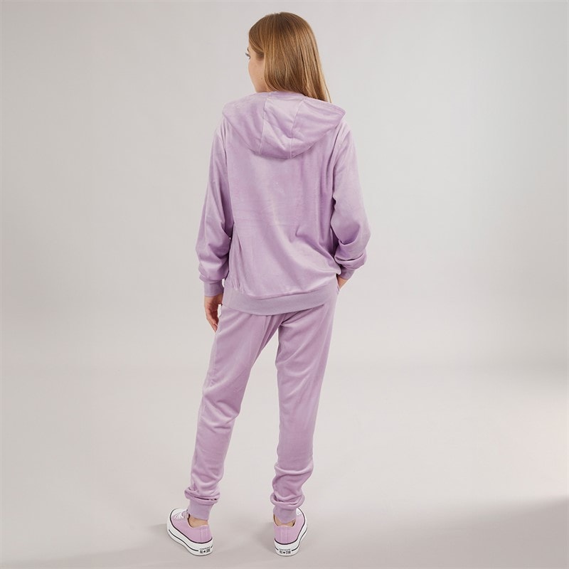 Juicy Couture Piger Velour Træningsdragt Lavendel - Billede 2
