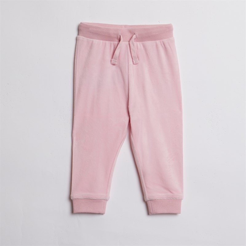 Juicy Couture Baby Piger Velour Hjerte Logo Træningsdragt Mandelblomst - Billede 2