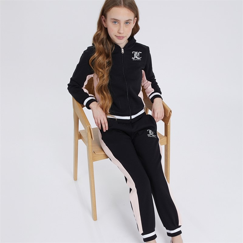 Juicy Couture Piger Cut And Sew Træningstøj Sort