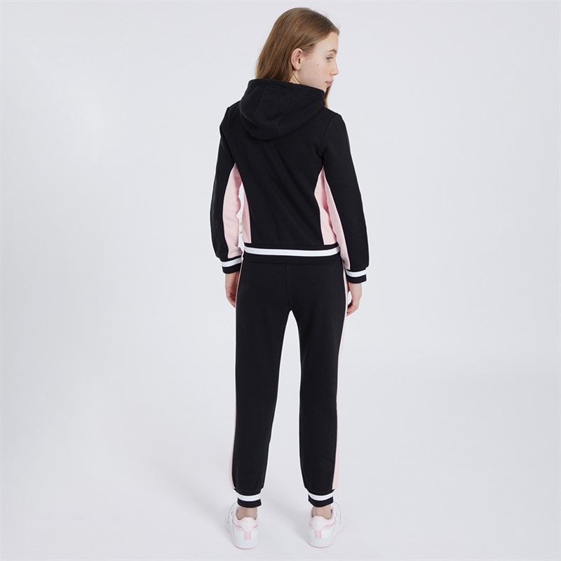 Juicy Couture Piger Cut And Sew Træningstøj Sort - Billede 2