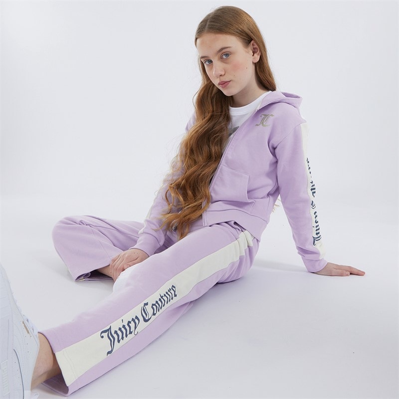 Juicy Couture Piger Cut And Sew Træningstøj lilla - Billede 1