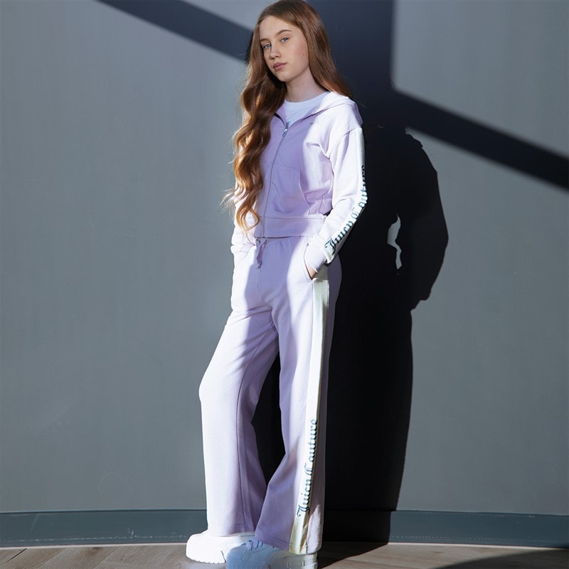 Juicy Couture Piger Cut And Sew Træningstøj lilla - Billede 3
