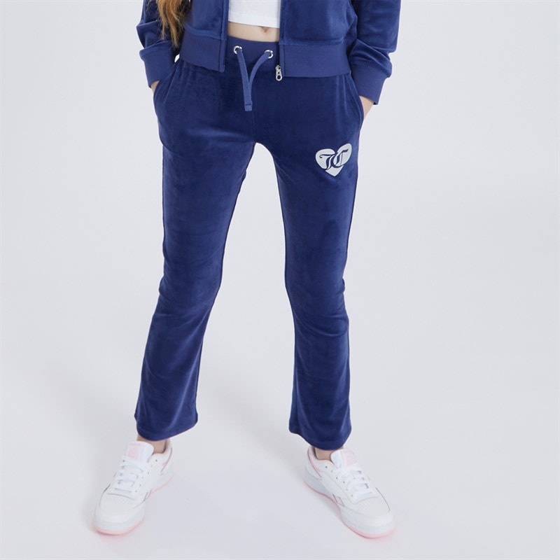 Juicy Couture Piger Velour Joggingbukser Blå - Billede 1
