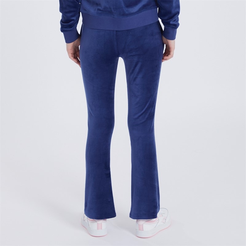 Juicy Couture Piger Velour Joggingbukser Blå - Billede 2