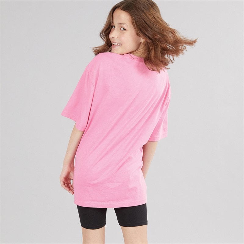 Juicy Couture Piger Script Boyfriend T Shirt Og Cykelshorts Sæt Sort - Billede 2