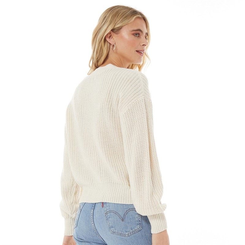 Jacqueline De Yong Dame JDY Justy Veste Ecru - Billede 2