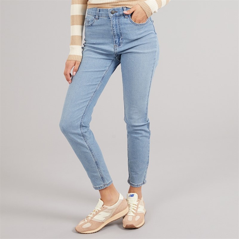 Jacqueline De Yong Dame Jeans Måne Skinny Medium Blue Denim