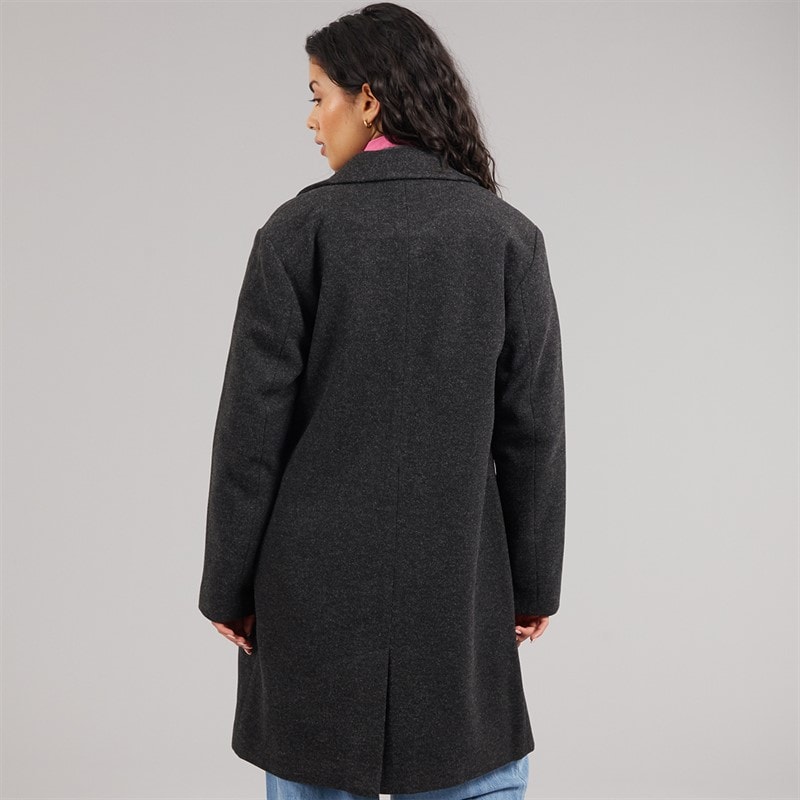 Jacqueline De Yong Dame Echo Livs Frakke Sort - Billede 2