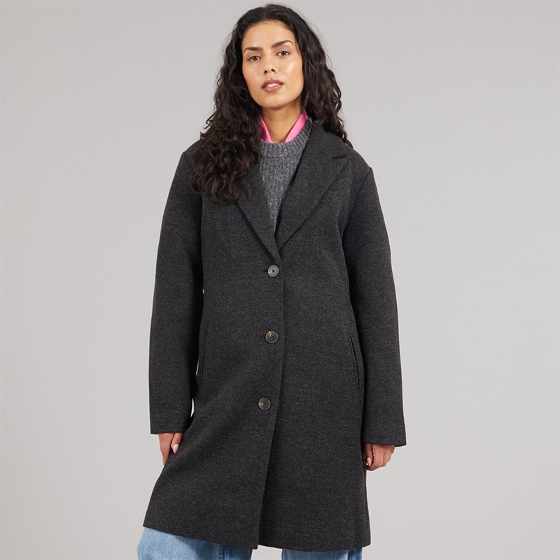 Jacqueline De Yong Dame Echo Livs Frakke Sort - Billede 3