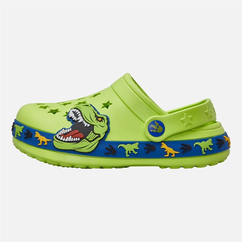 Character Drenge Dinosaur Mønster Clogs Grøn - Billede 2