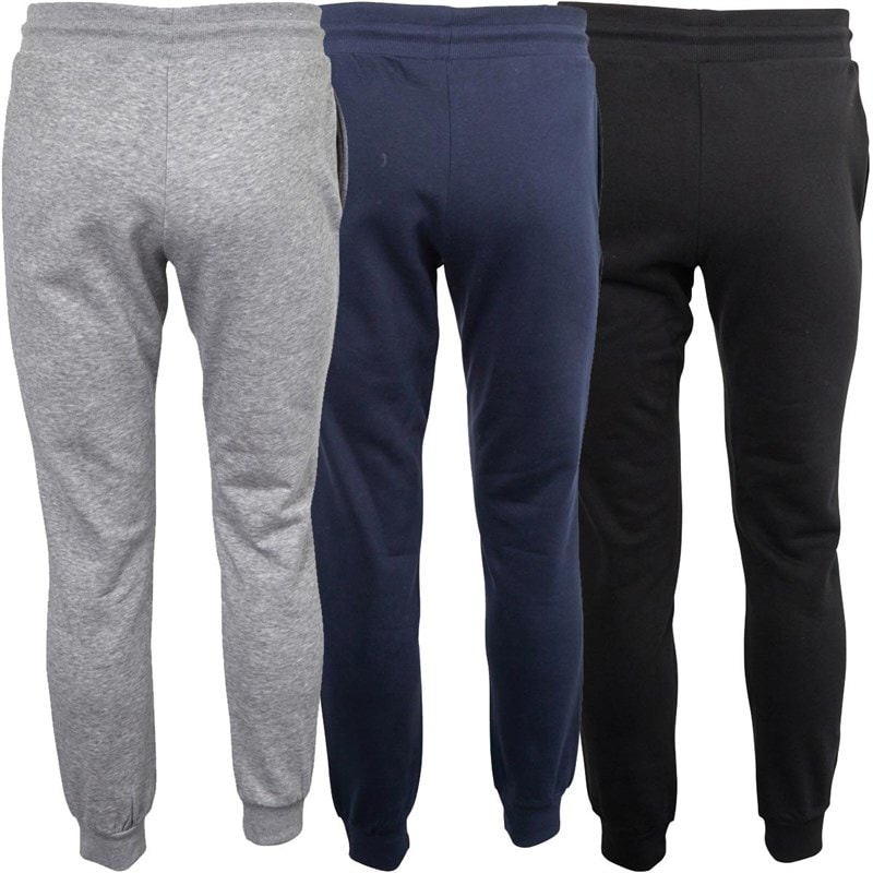 JACK & JONES Herre Jax Tre Pak Sweat Pants Tap Shoe/Light Grey Melange/Navy Blazer - Billede 2