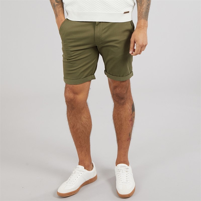 JACK & JONES Herre JJ Base Chino shorts Olivengrøn
