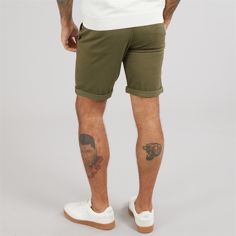 JACK & JONES Herre JJ Base Chino shorts Olivengrøn - Billede 2