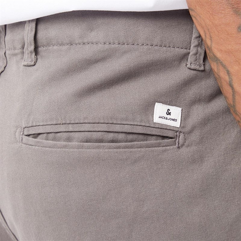 JACK & JONES Herre JJ Base Chino Shorts Antracitgrå - Billede 3